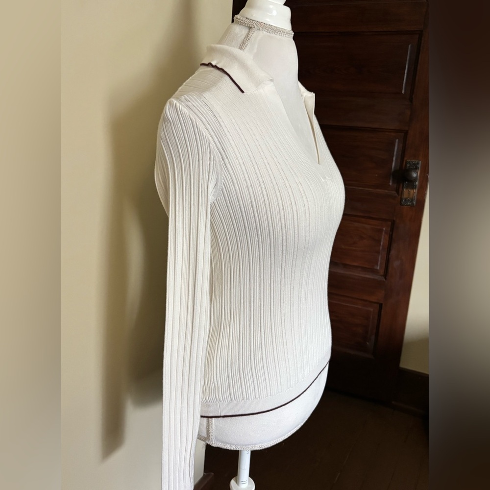 Madewell Cream Sweater size M - Picture 4 of 8